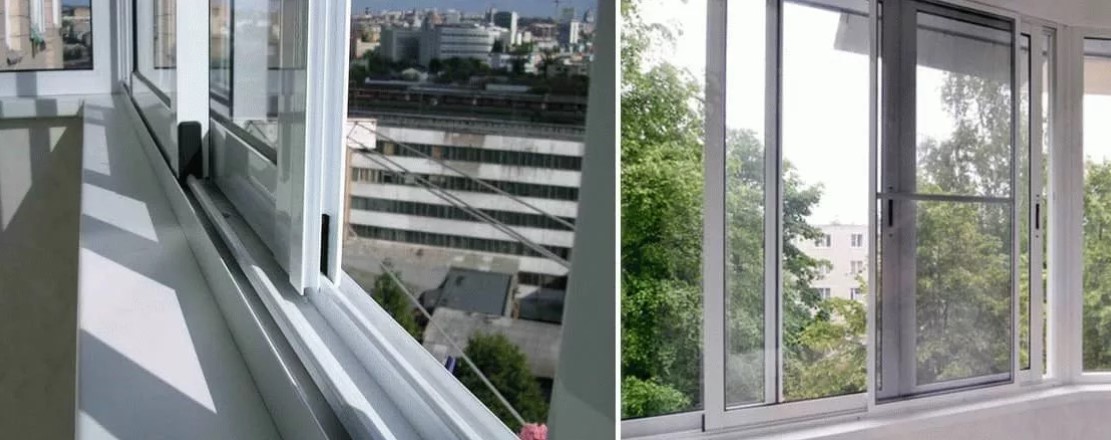 холодное остекление балкона