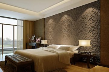 3d панели для спальне гипсовы